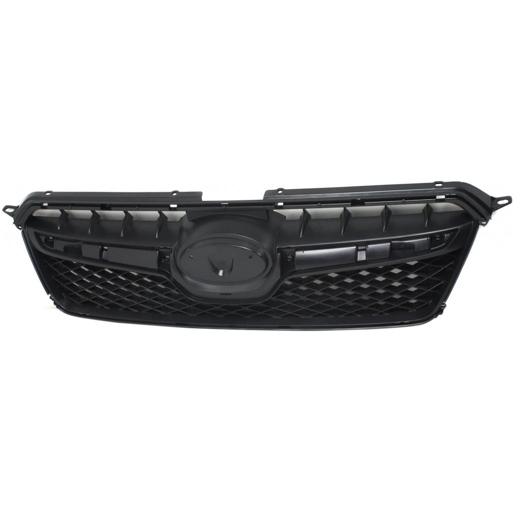 For Subaru XV Crosstrek Grille Assembly 2013 2014 2015 | Radiator | Black Shell & Insert | Plastic | SU1200151 | 91122FJ020
