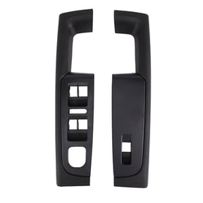 For Superb Door Handle Front Left and Right Door Armrest Box Inner Handle Frame, the Lifter Switch Box Black