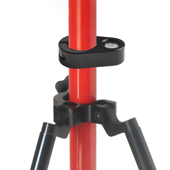 For Surveying For Leveling Measurement Blister Vial Level 32mm Pole Level Black Vial With Holder Carbon Fiber Centering Rod