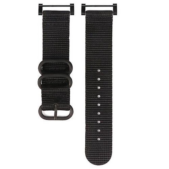Nylon Watch Band with Three-Ring Steel Buckle, Compatible with Suunto Core, 1-Pack