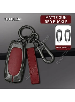 Metal + Leather Car Keychain Keyring Key Holder for Suzuki Grand Vitara SX4  Swift Jimny Kizashi Liana Wagon R IGNIS ALTO etc.