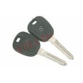thumbnail image 1 of For Suzuki Blank Uncut Ignition Key 2 Units With S Logo Compatible With Van, 1 of 2