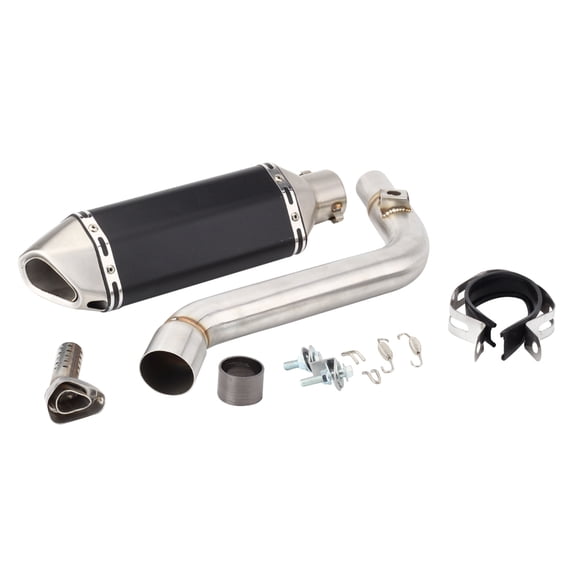 For Suzuki DR 650 SE 1996-2024 Modified Escape Motorcycle Exhaust Muffler Link Pipe 51MM Slip-on Tube System