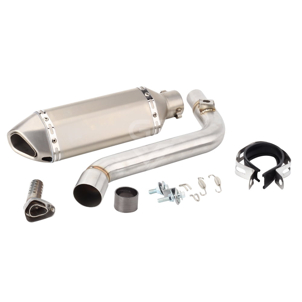 For Suzuki DR650 1996 to 2024 DR 650 SE DR 650 Escape Motorcycle Exhaust Muffler And Link Pipe System Slip-on