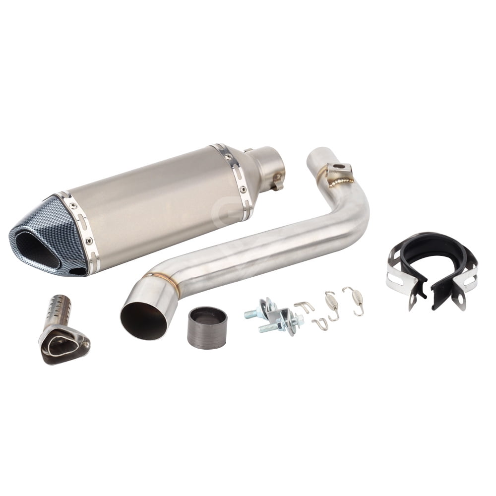 For Suzuki DR650 1996 to 2024 DR 650 SE DR 650 Escape Motorcycle Exhaust Muffler And Link Pipe System Slip-on