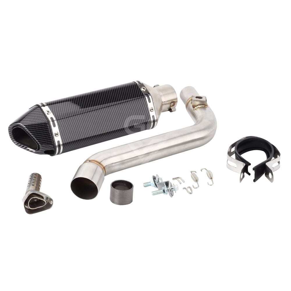 For Suzuki DR650 1996 to 2024 DR 650 SE DR 650 Escape Motorcycle Exhaust Muffler And Link Pipe System Slip-on