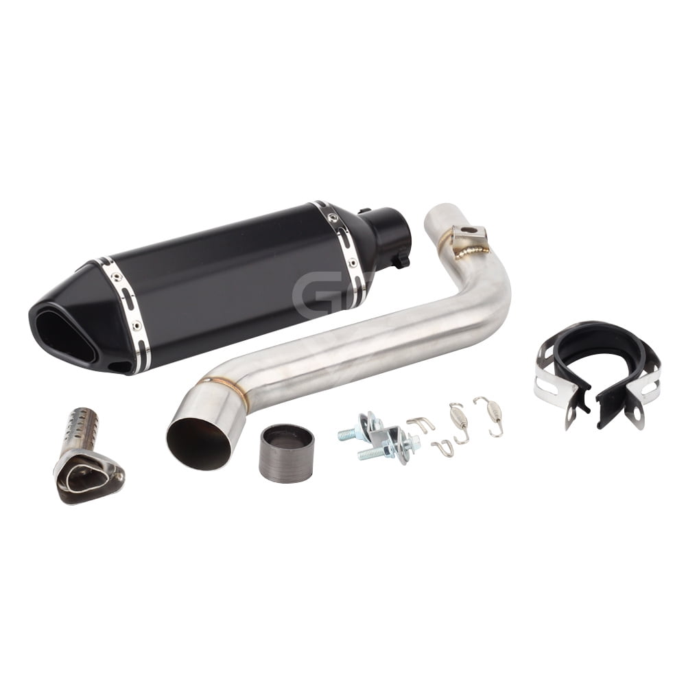 For Suzuki DR650 1996 to 2024 DR 650 SE DR 650 Escape Motorcycle Exhaust Muffler And Link Pipe System Slip-on