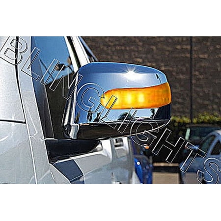 For Suzuki Equator LED Side Mirror Turnsignal Cover Addon Lights