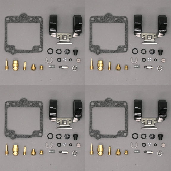 For Suzuki GS750 1980-1983 GS750E GS750L Carburetor Repair Kit Complete Rebuild Set with Gaskets and Jets