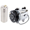 thumbnail image 1 of For Suzuki Grand Vitara 1999 2000 OEM AC Compressor w/ A/C Drier - BuyAutoParts, 1 of 5