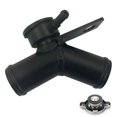 thumbnail image 1 of For Suzuki Grand Vitara 2.4L Aluminum Radiator Filler Neck 2009-2013 2010 Black, 1 of 2