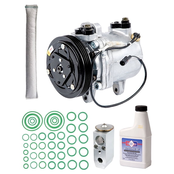 For Suzuki Grand Vitara OEM Seiko-Seiki AC Compressor w/ A/C Repair Kit - BuyAutoParts