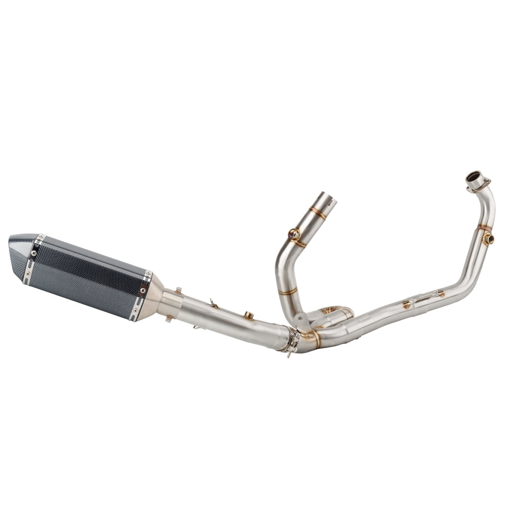Universal Stainless Steel GP 38-51mm Slip-On Type Exhaust Muffler Pipe & Removable DB Killer