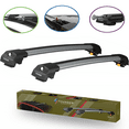 thumbnail image 1 of For Suzuki Sx4 Hatchback 2006 2013 Gray Aluminium Roof Rack Cross Bars Lockable, 1 of 5