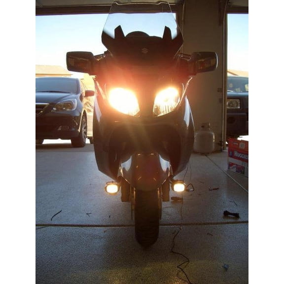 For Suzuki UH125 Burgman 125 6000K Driving Lights Lamps Kit