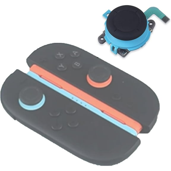For Switch 2 2025 Joysticks Replacement for Switch 2，for J-Con Left and Right Controller Directional Stick Repair Parts (Blue)