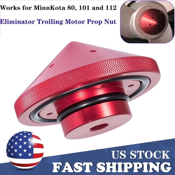 For T-H Marine Eliminator Trolling Motor Prop Nut - Minn Kota 80 101 and 112