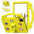 thumbnail image 1 of For T-Mobile REVVL Tab 5G Tablet 10.36 inch 2023,Cute Kids Kawaii Cover 3D Cartoon Handle & Stand Soft Silicone Shockproof Lightweight Rugged EVA Foam Case,Yellow, 1 of 8