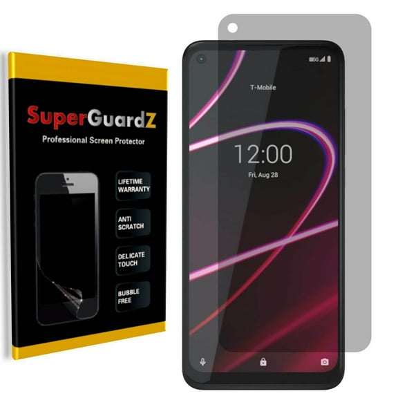 For T-Mobile Revvl (5G) - SuperGuardZ Privacy Anti-Spy Screen Protector, Anti-Scratch, Anti-Bubble, Anti-Fingerprint