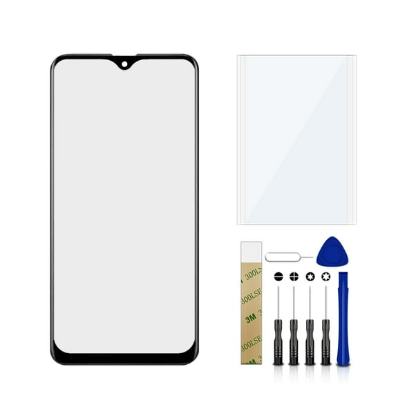 For T-Mobile Samsung Galaxy A20 SM-A205U SM-A205UZKATMB Replacement Front Outer Glass Lens Screen Tool