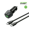 thumbnail image 1 of For T-Mobile TCL Revvl 5G 48W Car Charger PD + 2.4A USB with 3FT C to C cable, 1 of 6