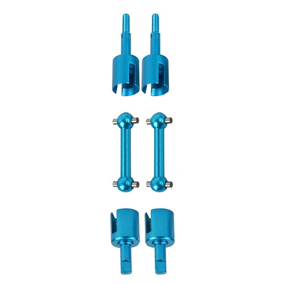 For TAMIYA 1/10 TT01 TT02 Drive Shaft Set Lightweight Aluminum Alloy, Blue, Easy to Install for RC Car Upgrades
