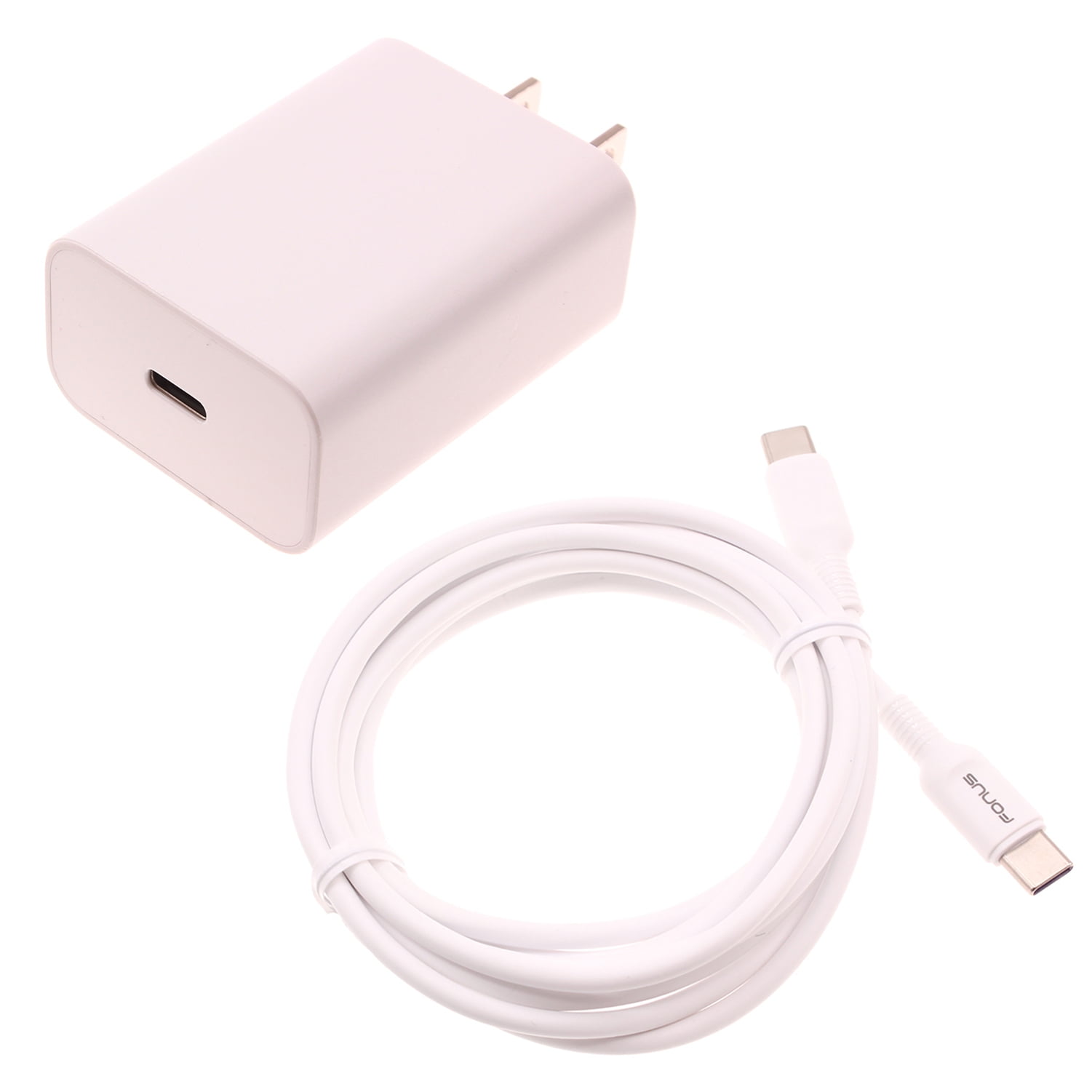 For TCL 30/40 XE 5G - 18W Fast Home Charger, PD Type-C 6ft USB-C Cable Quick Power Adapter Travel Wall for TCL 40 XE 5G, 30 XE 5G Phones