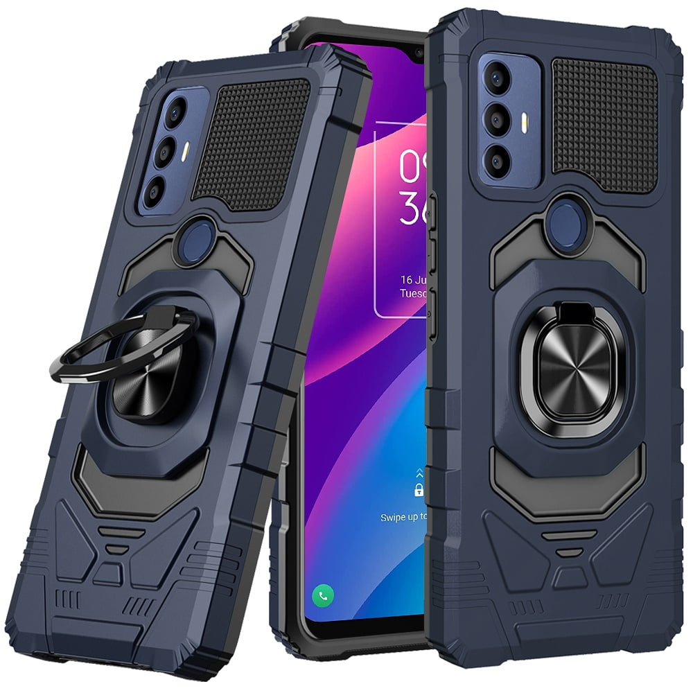 スマートフォン本体 good as new. complete box and cover case TCL 30Z Smartphone Case with Screen Protector, Full Body TPU