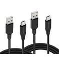 thumbnail image 1 of For TCL 30 T - 3ft and 6ft Long USB-C Cables Fast Charge TYPE-C Cord Power Wire Data Sync High Speed, 1 of 6