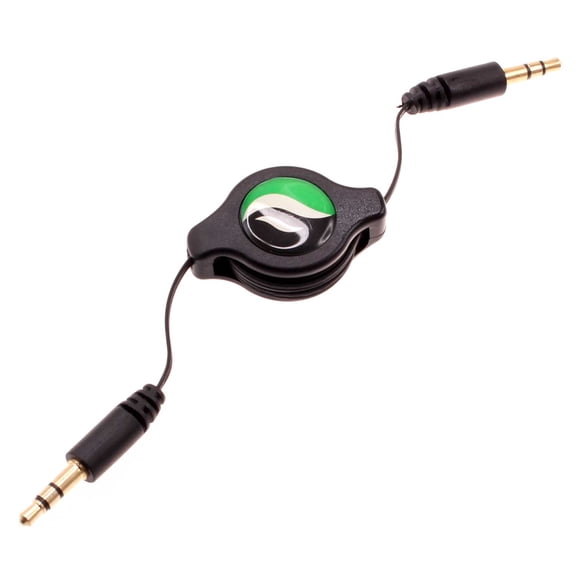 For TCL 30 Z/T - Aux Cable Retractable 3.5mm Adapter Car Stereo Aux-in Audio Cord Speaker Jack Wire
