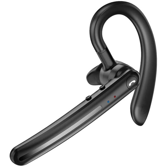 For TCL 30 Z/T - Wireless Earphone Ear-hook Headphone Boom Mic Handsfree Single Headset Over The Ear
