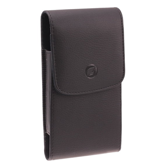 For TCL 40 XL/NxtPaper - Case Belt Clip Leather Holster Cover Carry Pouch With Loops Protective
