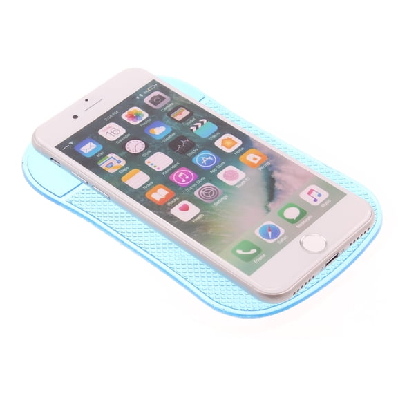 For TCL 40 XL/XE/X/NxtPaper - Car Mount Dash Sticky Holder Non-Slip Grip Mat Blue