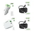 thumbnail image 1 of For TCL 40T T608DL 20W Car Charger Plus 20W Wall Charger with 2X C to C USB Cable Combo, 1 of 6