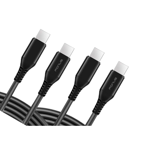 For TCL ION X - 6ft and 10ft Long PD USB-C Cables Fast Charge TYPE-C to TYPE-C Cord Power Wire USB-C to USB-C Data Sync High Speed