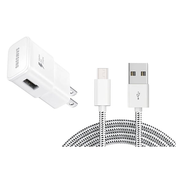 For TCL ION Z - Fast Home Charger 6ft USB Cable Quick Power Adapter Travel Wall