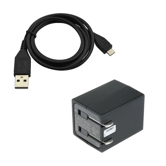 For TCL ION Z - Home Charger 2-Port USB Cable Power Adapter Cord