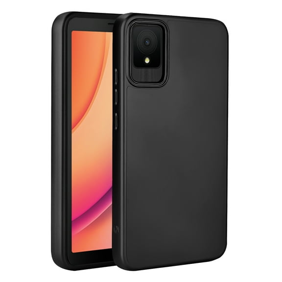 For TCL K11 TPU Full Body Scratch Proof Shockproof Protective Hybrid Case Cover Black