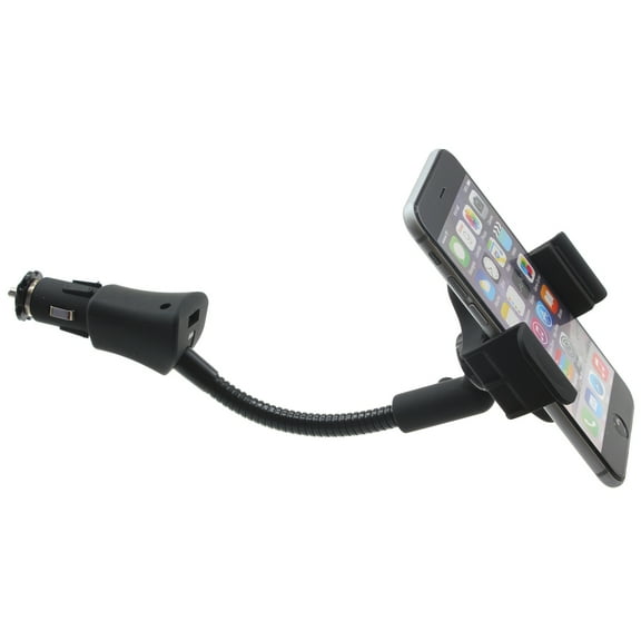 For TCL Stylus 5G - Charger Car Mount, Holder DC Socket USB Port Cradle Swivel P1A Compatible With TCL Stylus 5G Phone