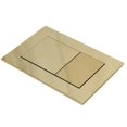 For TECE Dual Flush Plate Bright Gold Brushed Gold Concealed Cisterns ...