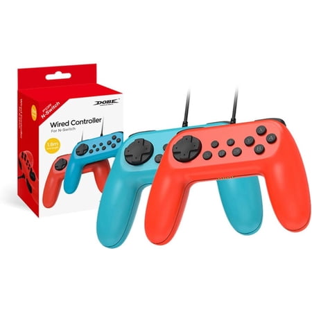 For TNS-19068 Wired Game Controller NS Host Wired Game Controller for Switch Host/with Vibration / 2 Pack