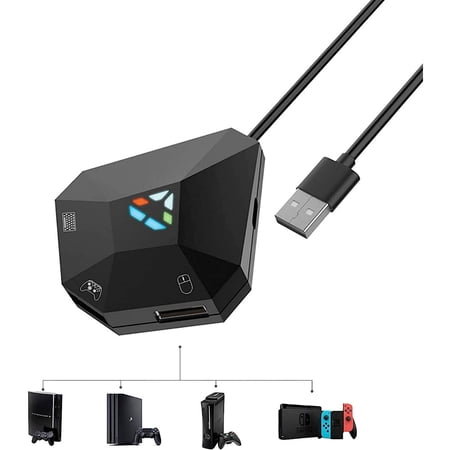 For TNS-19077 NS-Switch Keyboard and Mouse Adapter for Nintendo-Switch/ PS4 / PS3 / Xbox ONE / 360 Host Series Converter