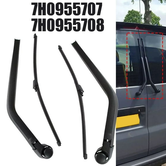 For Tailored Rear Wiper Assembly For For T5 2004 2009 And For T6 2015+ Compafor Tible Wifor 7H0955707 7H0955708