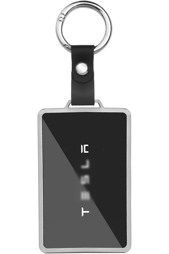 For Tesla Card Key Holder, Transparent Soft Card Key Cover for Model Y/3 Model S/X Cybertruck Accessories, White