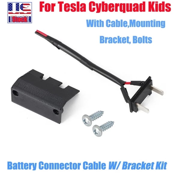 For Tesla Cyberquad Kids Battery Kit with CX-50 Power Connector with Bracket US