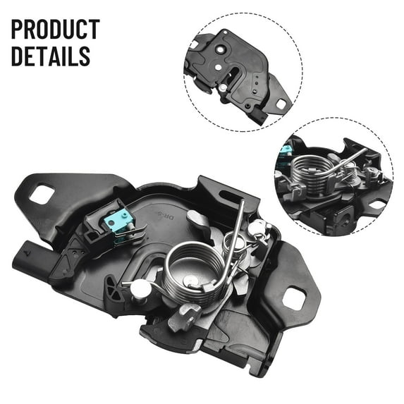 For Tesla For Model 3 Y Hood Latch Release 2021+ Direct Replacement Plug-and-Play Easy Installation 1500397-00-E