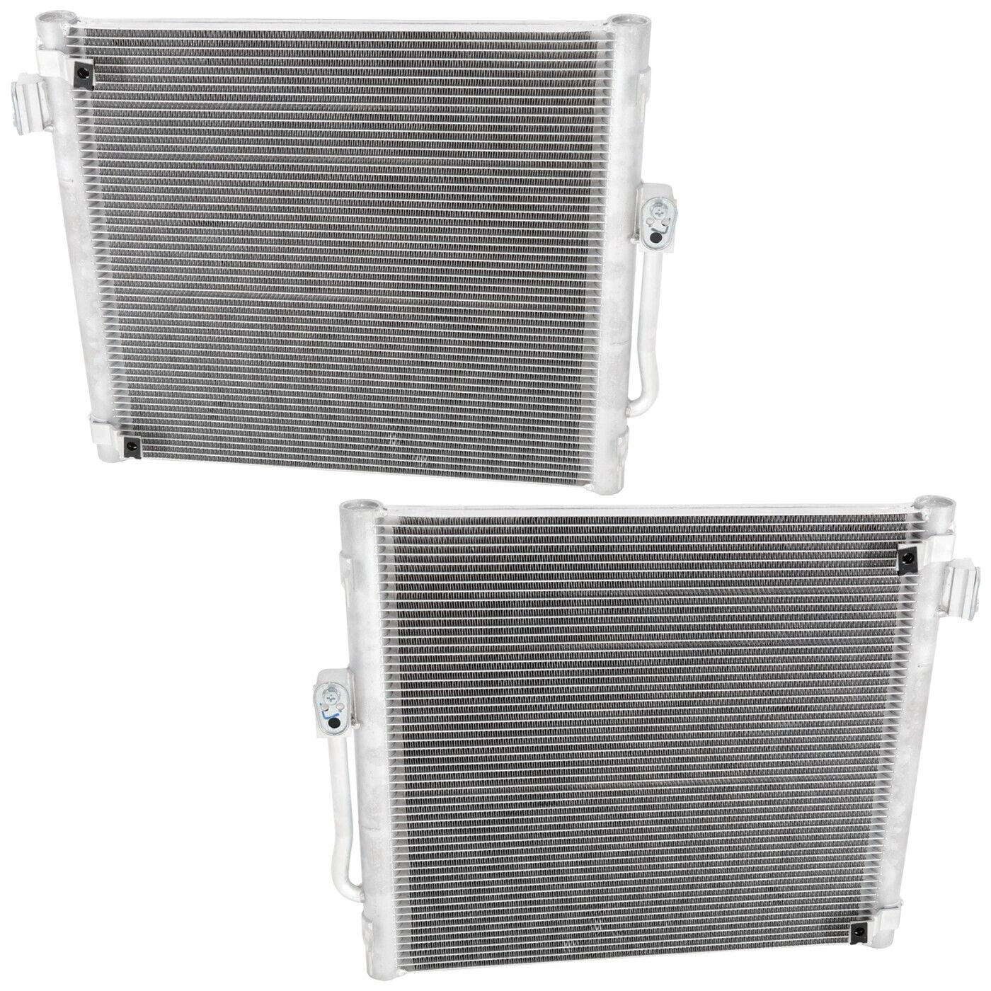 For Tesla For Model S A/C Condensers Set Of 2, Driver & Passenger Side ...