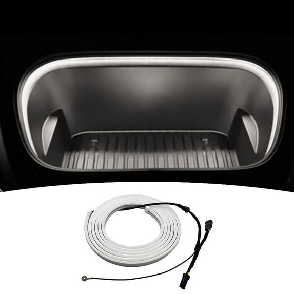 For Tesla For Model Y DIY Customizable Flexible Front Trunk Lighting Kit White