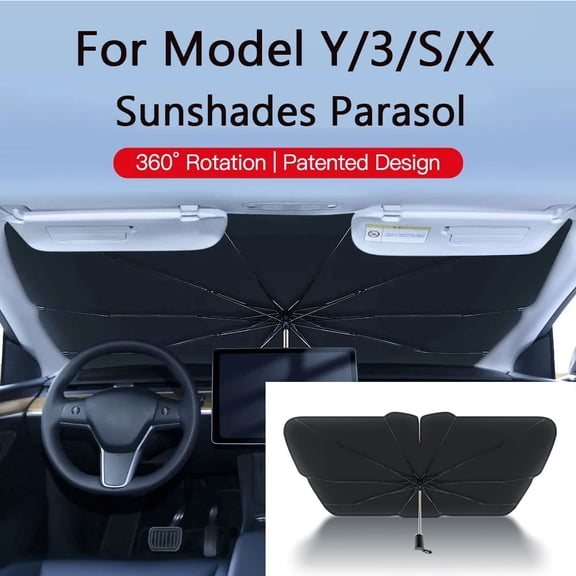For Tesla Model 3 Highland Sunshade Sunroof Model Y 2017-2024 Upgrade Ice Cloth Buckle Sun Shades Glass Roof Front Rear Skylight