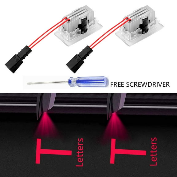 For Tesla Model 3 highland Puddle Lights Ultra-Bright LED Ghost Shadow Light Never Fade Welcome Step For Tesla Model Y/3/S/X